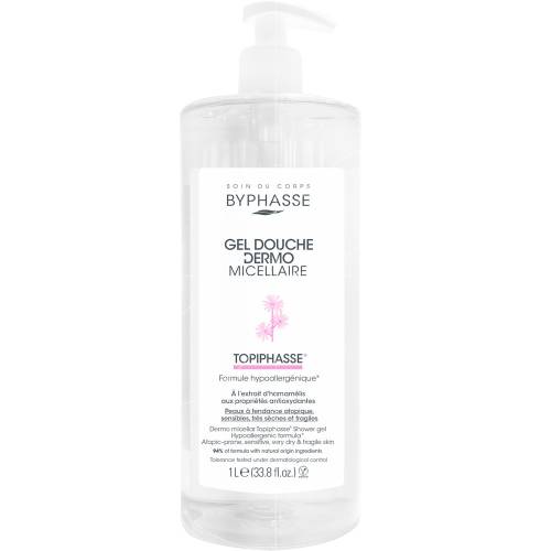 Gel de dus pentru piele atopica Dermo Micellaire Topiphasse, 1l, Byphasse