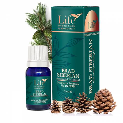 Brad siberian, ulei esential integral, 5 ml, DVR Pharm