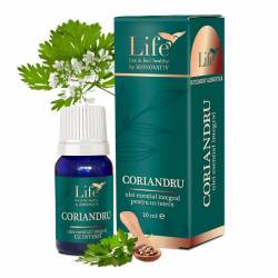 Coriandru ulei esential integral, 10 ml, DVR Pharm