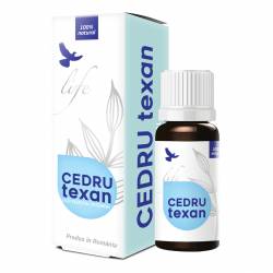 Ulei esential de CEDRU TEXAN, 10ml - Life Bio
