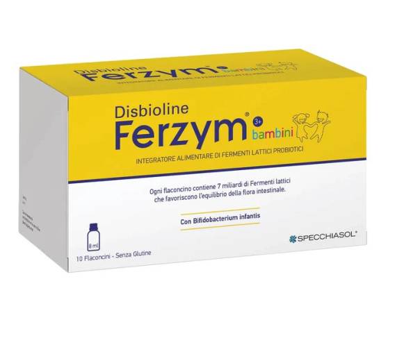 Ferzym bambini 10 flacoane x 8 ml