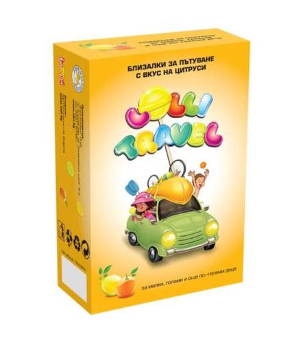 Lolli Travel lollipops  - acadele pentru calatorii cu aroma de lamaie 3 bucati