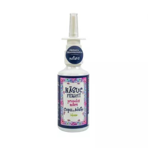 Nasuc fericit spray cu propolis si miere pentru copii si adulti X 20 ml
