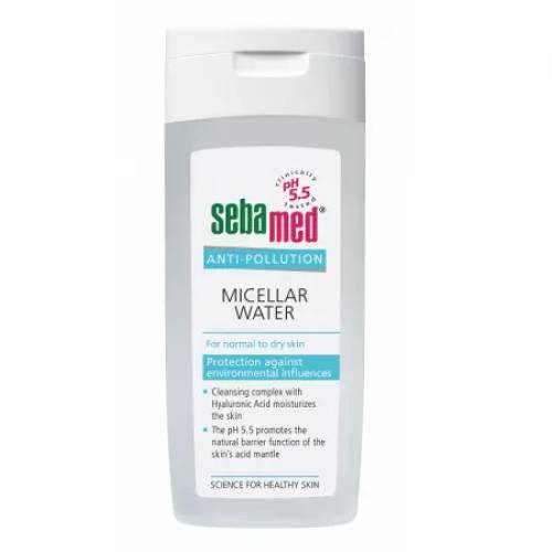 Sebamed anti-pollution apa micelara ten normal si uscat X 200 ml fl.