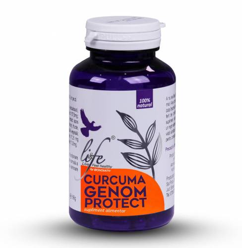 Curcuma Genom Protect, 60cps - Life Bio