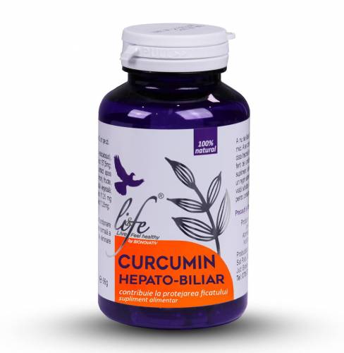 Curcumin Hepato-Biliar , 60cps - Life Bio