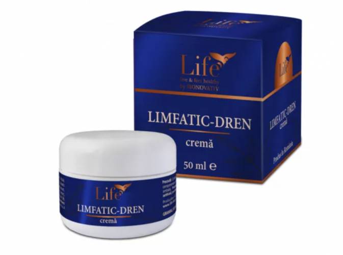 Crema Limfatic-dren, 50ml - Bionovativ