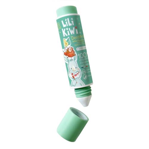 Pasta de dinti pentru copii, 3-12 ani, Mar si para, 30 ml, Lilikiwi