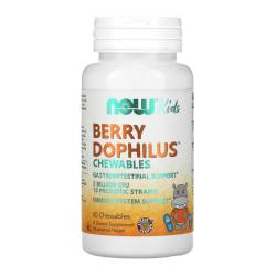 Probiotice BerryDophilus, 60 tablete, Now Foods