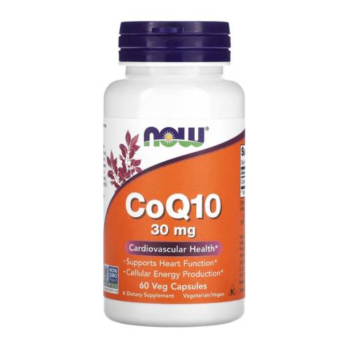 Coenzima Q10 30mg, 60 Capsule, Now Foods