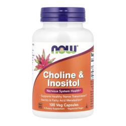 Colina cu Inositol, 100 capsule, Now Foods