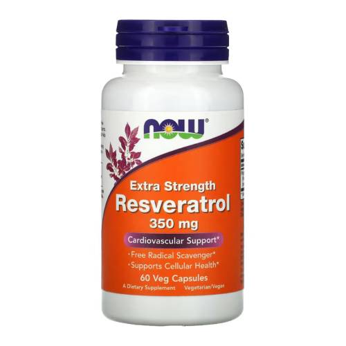 Resveratrol Forte 350mg, 60 capsule, Now Foods