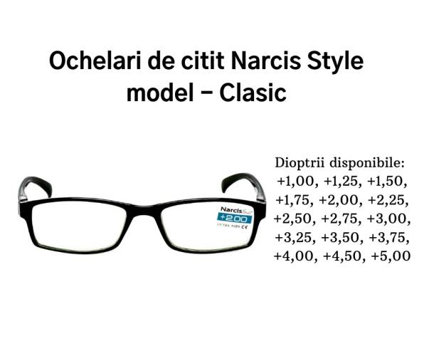 Narcis style ochelari de citit clasici 2023 1,00+ X 1 buc . Pansiprod