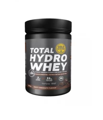 Gold Nutrition Total Hydro Whey Pudra proteica cu aroma de ciocolata 900 g