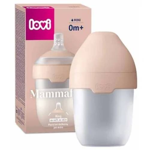 Lovi Biberon Mammafeel 150ml cu tetina dinamica 0+