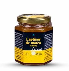 Laptisor de matca in miere 20%, 230g, Apicolscience