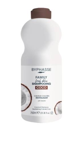 Sampon pentru par vopsit Family Fresh Delice, 750ml, Byphasse