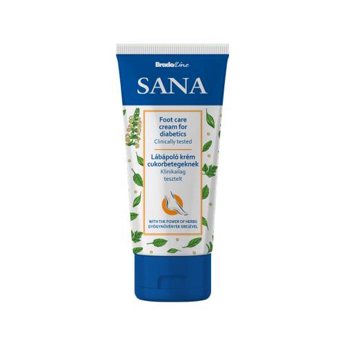 Crema de picioare pentru diabetici, 100ml, Sana