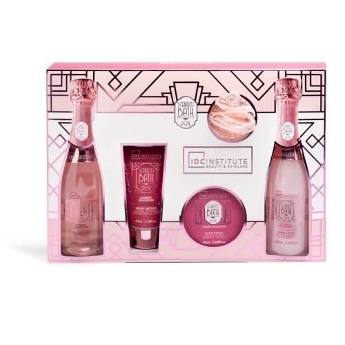 Set de baie Scented Rose Complete, 5 piese, IDC Institute