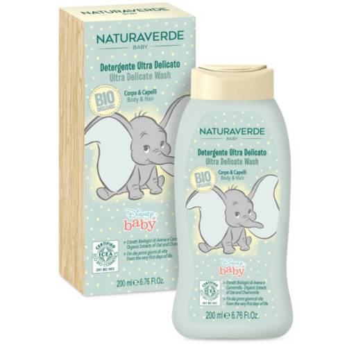 Sampon si gel de dus bebelusi ultra delicat Bio, 200ml, Naturaverde