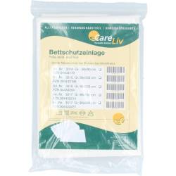 Bettschutzeinlage Folie 90x200 cm weiß 1 St