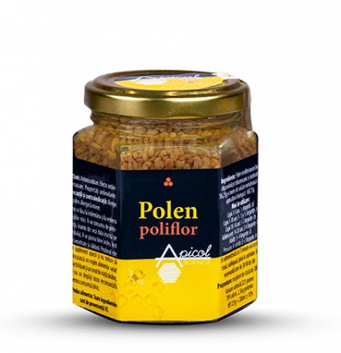 Polen Poliflor uscat, 120g - Apicol Science