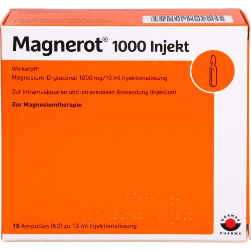 Magnerot 1000 Injekt Ampullen 100 ml