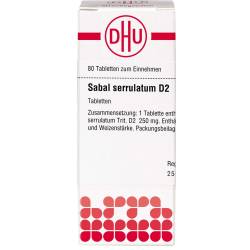 Sabal Serrulatum D 2 Tabletten 80 St