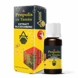 Propolis cu Tamaie extract glicerohidric, 30ml - Apicol Science