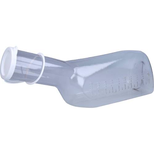 Urinflasche Mann 1 l Kunststoff glasklar 1 St