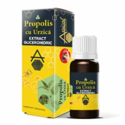 Propolis cu Urzica extract glicerohidric, 30ml - Apicol Science