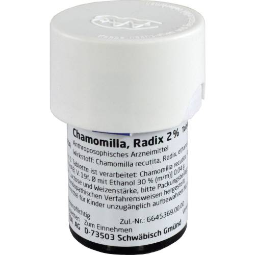 Chamomilla Radix 2% Tabletten 100 St