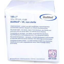 Vliesstoff-Kompressen unsteril 10x10 cm 4fach 100 St