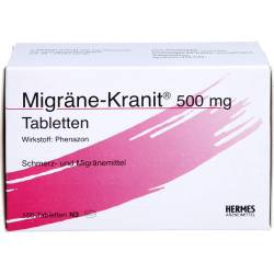 Migräne Kranit 500 mg Tabletten 100 St