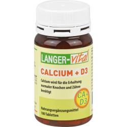 Calcium 400 mg+D3 Tabletten 100 St