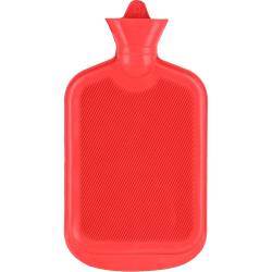 Wärmflasche Gummi 2 l Doppellamelle 1 St