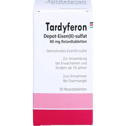 Tardyferon Depot-Eisen(Ii)-sulfat 80 mg Retardtab. 50 St