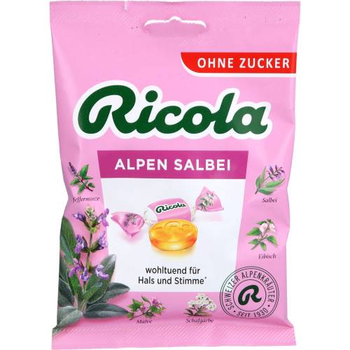 Ricola o.Z.Beutel Salbei Alpen Salbei Bonbons 75 g