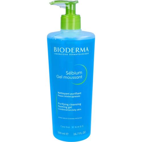 Bioderma Sebium Gel Moussant Reinigungsgel 500 ml