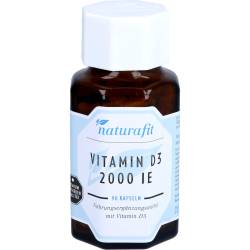 Naturafit Vitamin D3 2000 I.E. Kapseln 90 St