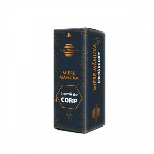 Crema de corp cu miere de manuka, 50ml - Apicol Science