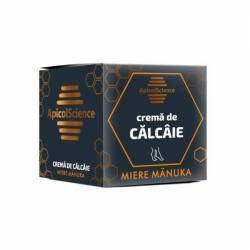 Crema pentru calcaie cu miere de manuka, 50ml - Apicol Science