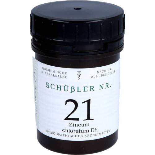 Schüssler Nr.21 Zincum chloratum D 6 Tabletten 400 St