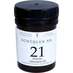 Schüssler Nr.21 Zincum chloratum D 6 Tabletten 400 St