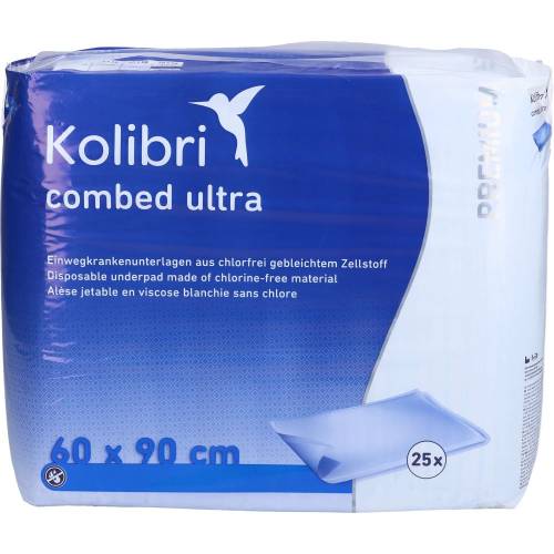 Kolibri combed Krankenunt.premium ultra 60x90 cm 25 St