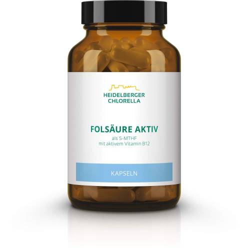 Folsäure Aktiv plus Vitamin B12 aktiv Kapseln 120 St
