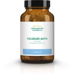 Folsäure Aktiv plus Vitamin B12 aktiv Kapseln 120 St