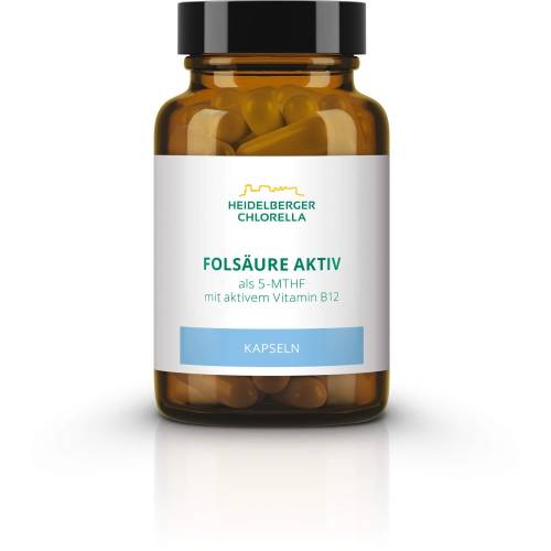 Folsäure Aktiv plus Vitamin B12 aktiv Kapseln 60 St