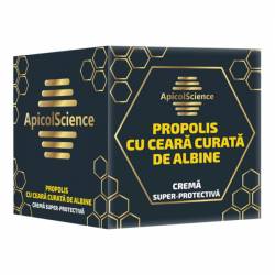 Crema super-protectiva de propolis cu ceara curata, 75ml - Apicol Science