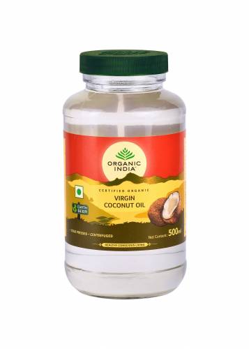 ULEI DE COCOS EXTRA VIRGIN PREMIUM 500ml (455g) - ECO-BIO -ORGANIC INDIA